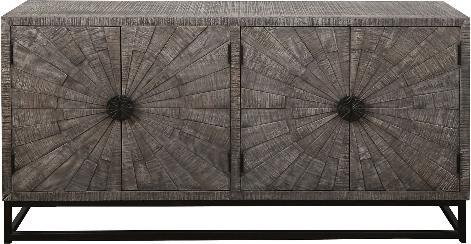 Saulter Gray Sideboard - Image 4
