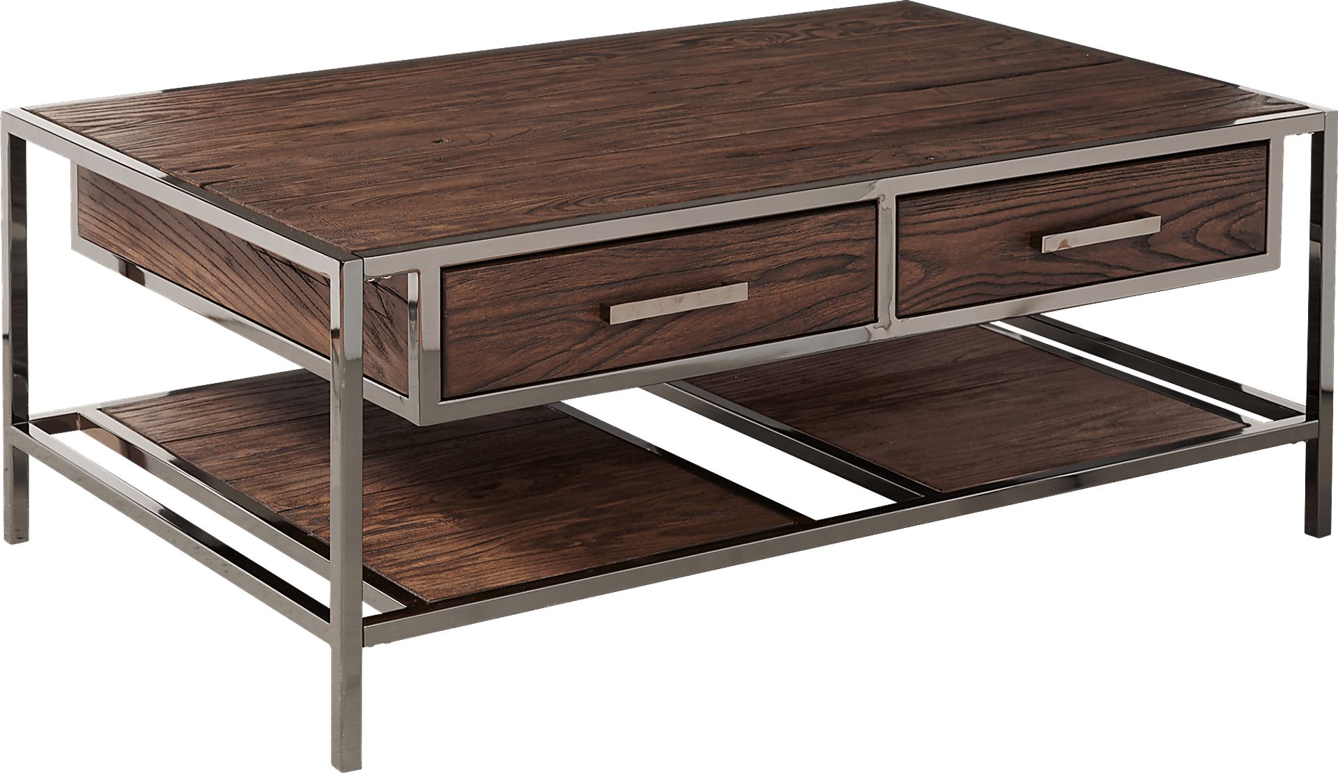 Saunderson Brown Cocktail Table - Image 1