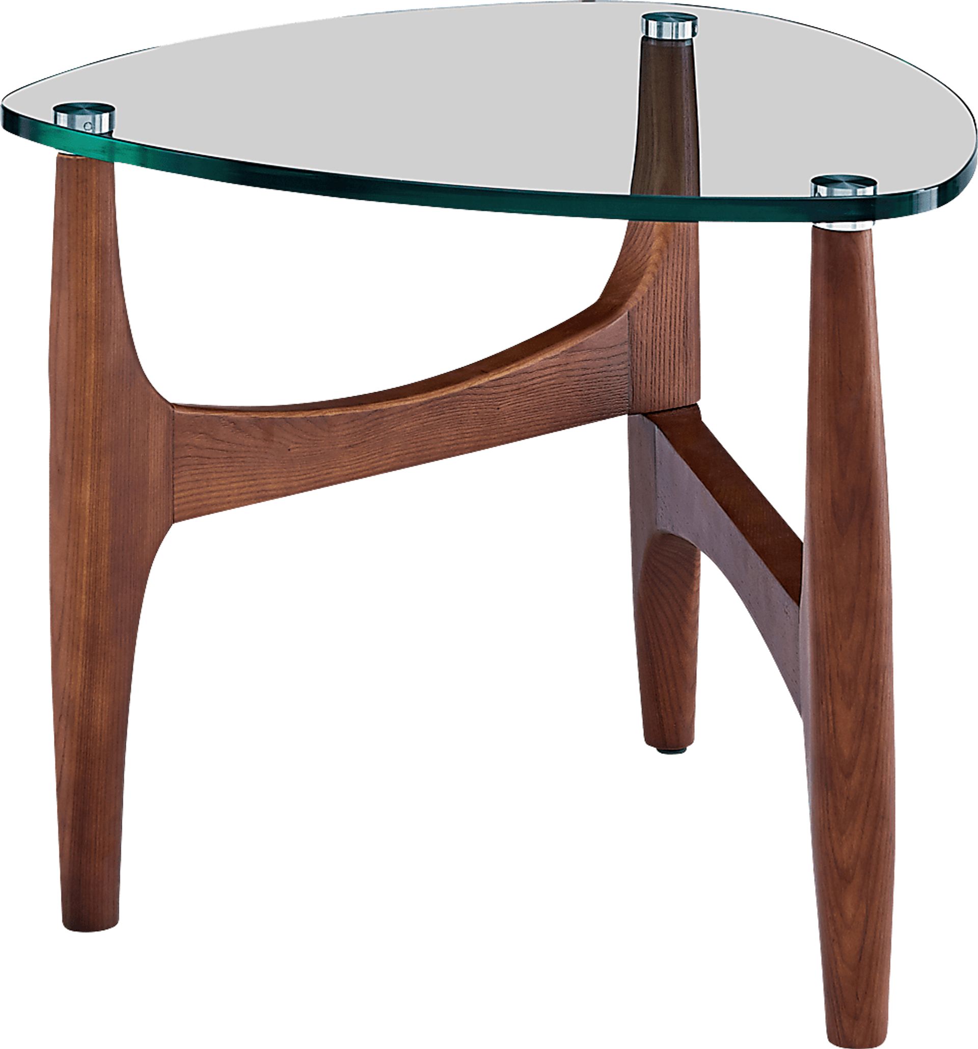 Saunier I Walnut Side Table - Image 4