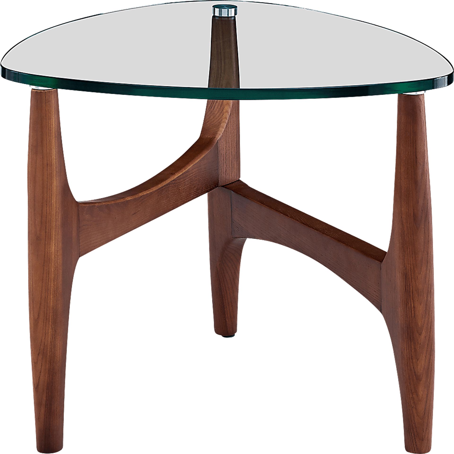 Saunier I Walnut Side Table - Image 1