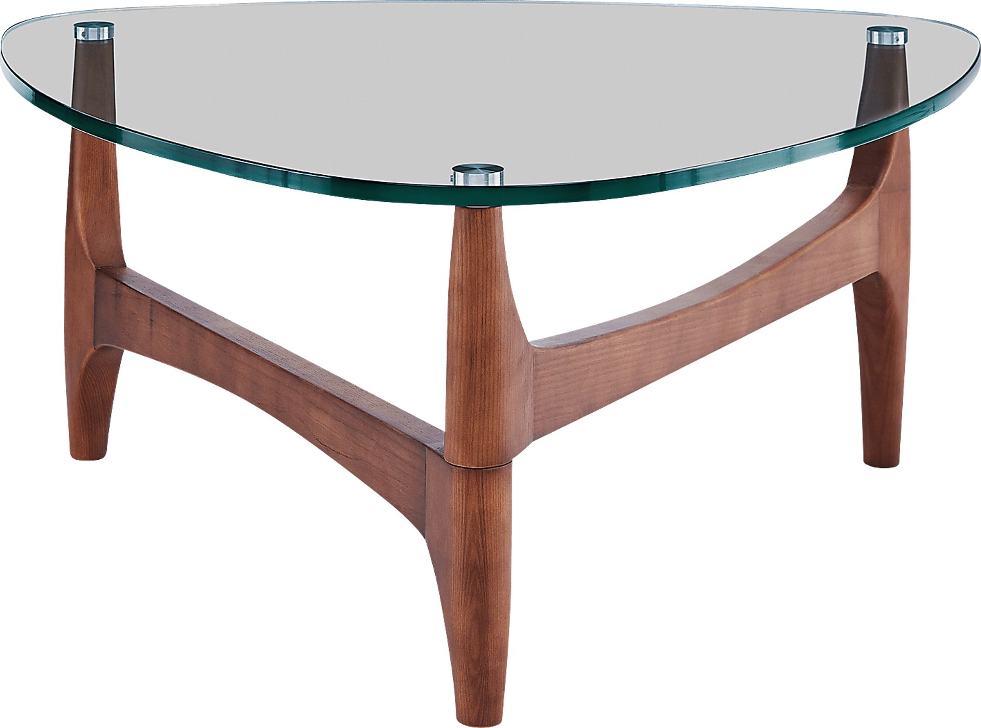 Saunier III Walnut Cocktail Table - Image 3