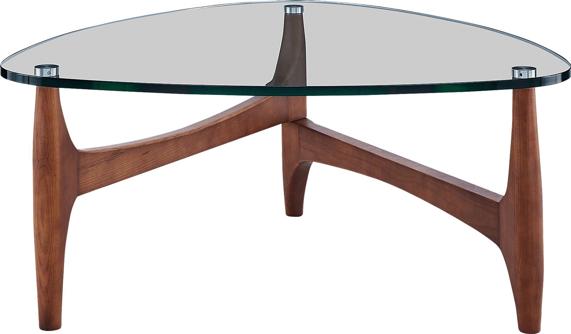 Saunier III Walnut Cocktail Table - Image 1