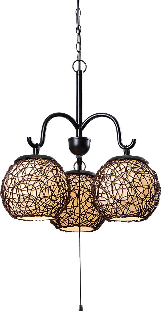 Sauratown Brown Outdoor Chandelier - Thumbnail - Image 1
