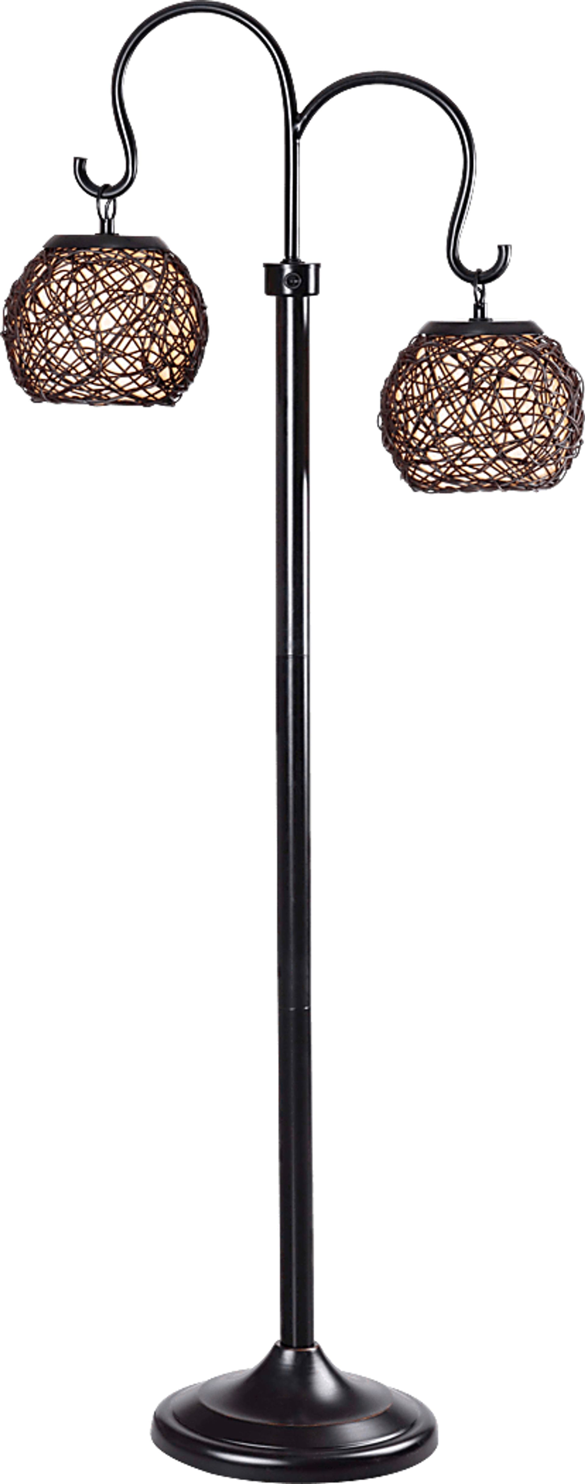 Sauratown Brown Outdoor Floor Lamp - Image 1