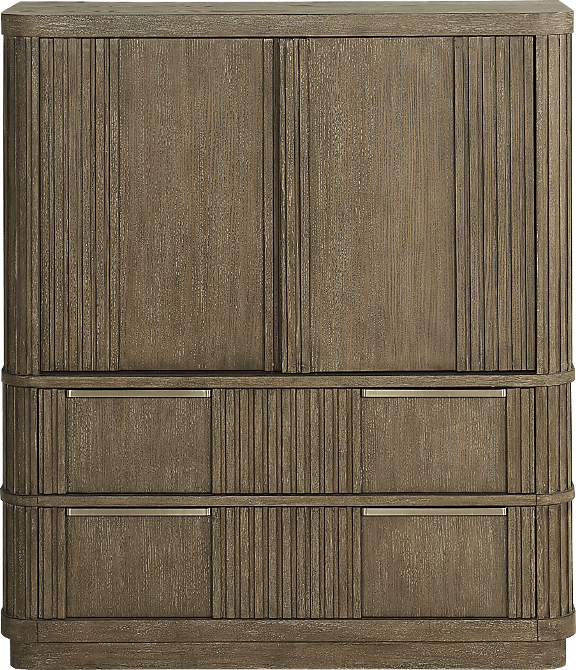 Sausalito Brown 2 Pc Chest - Image 1