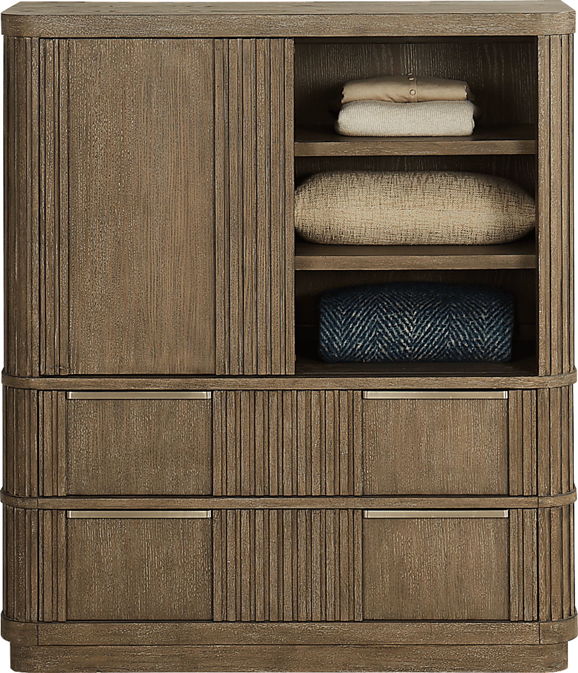 Sausalito Brown 5 Pc Queen Panel Bedroom - Image 8