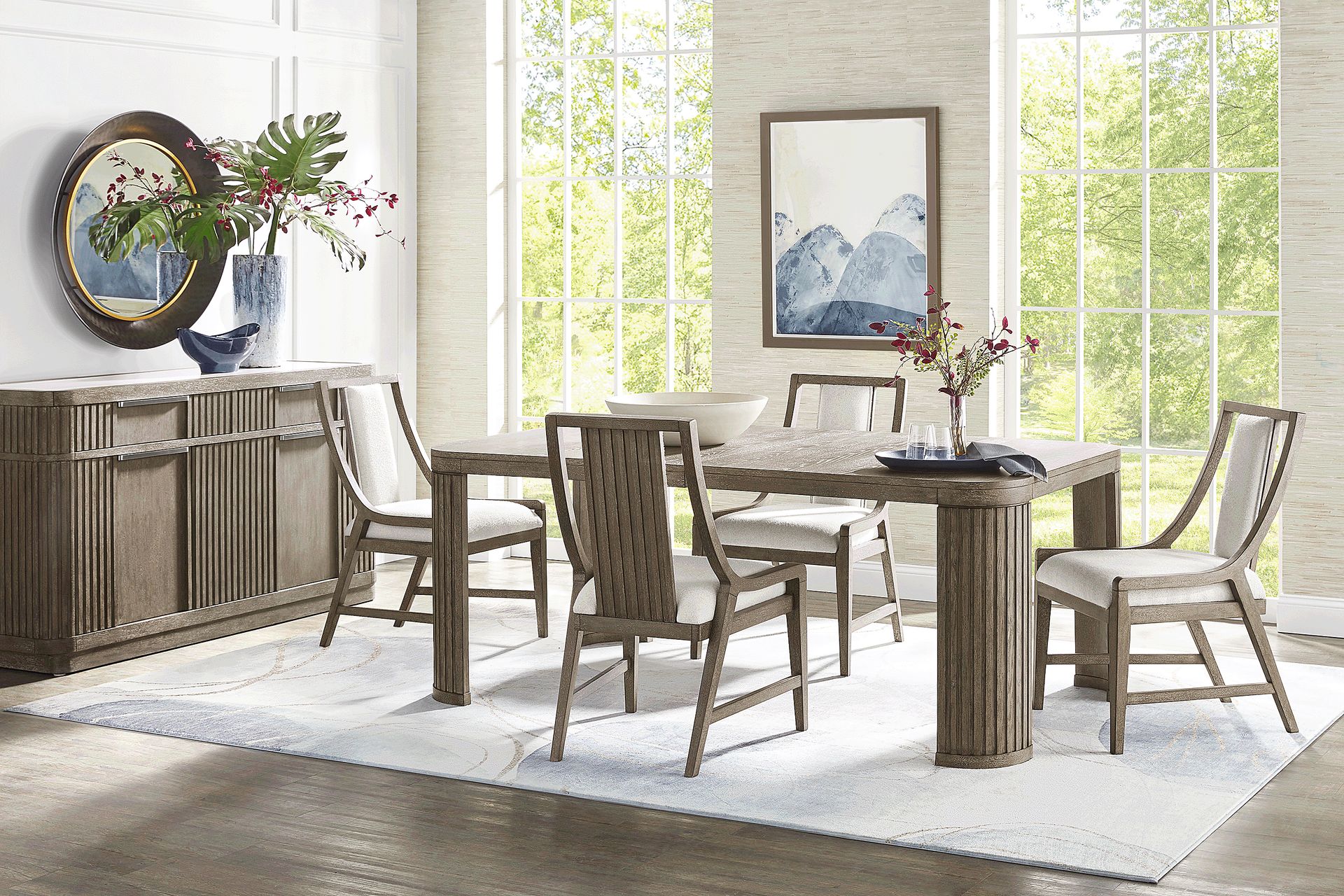 Sausalito Brown 5 Pc Dining Room - Image 1