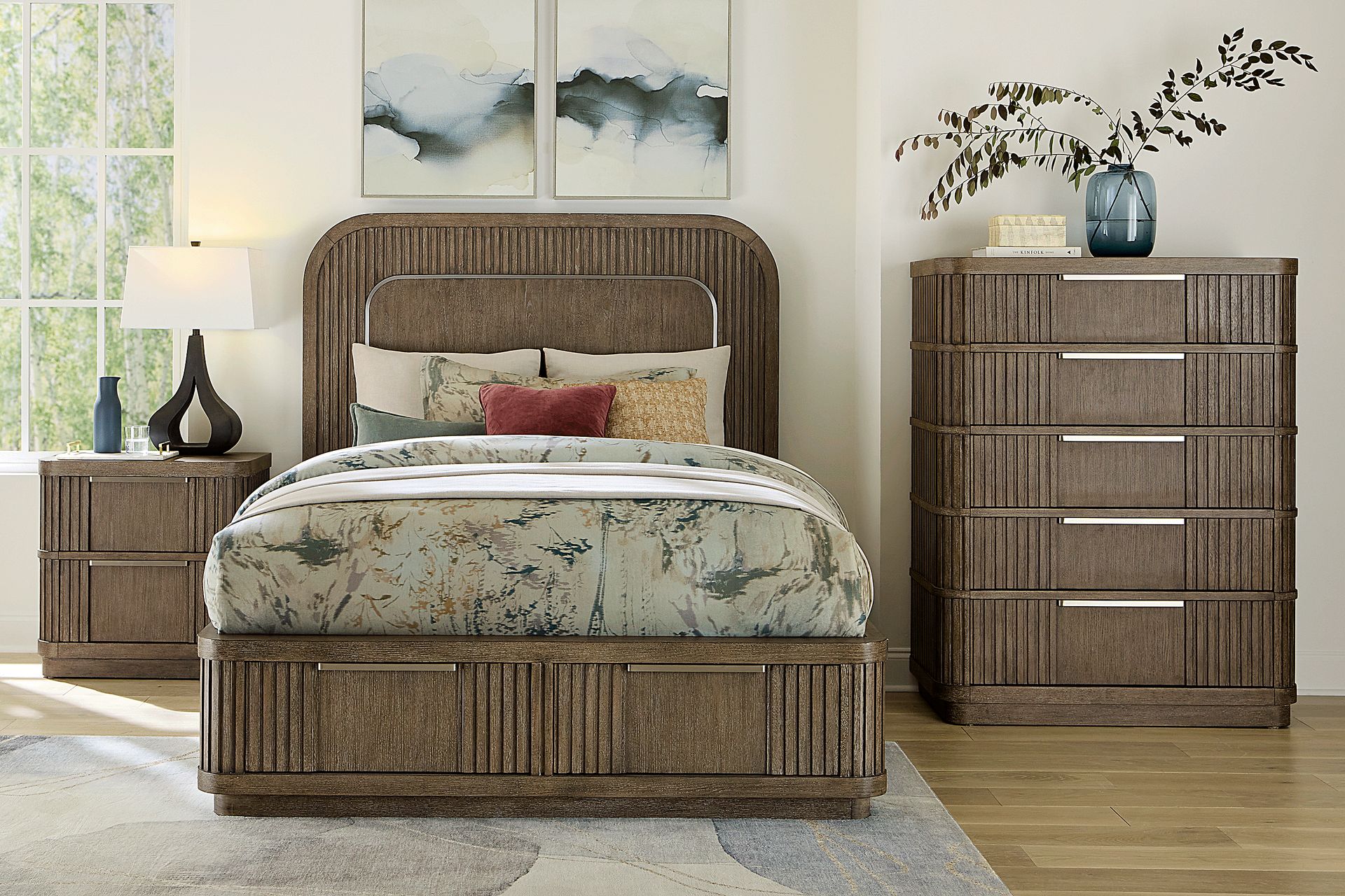 Sausalito Brown Nightstand - Image 2