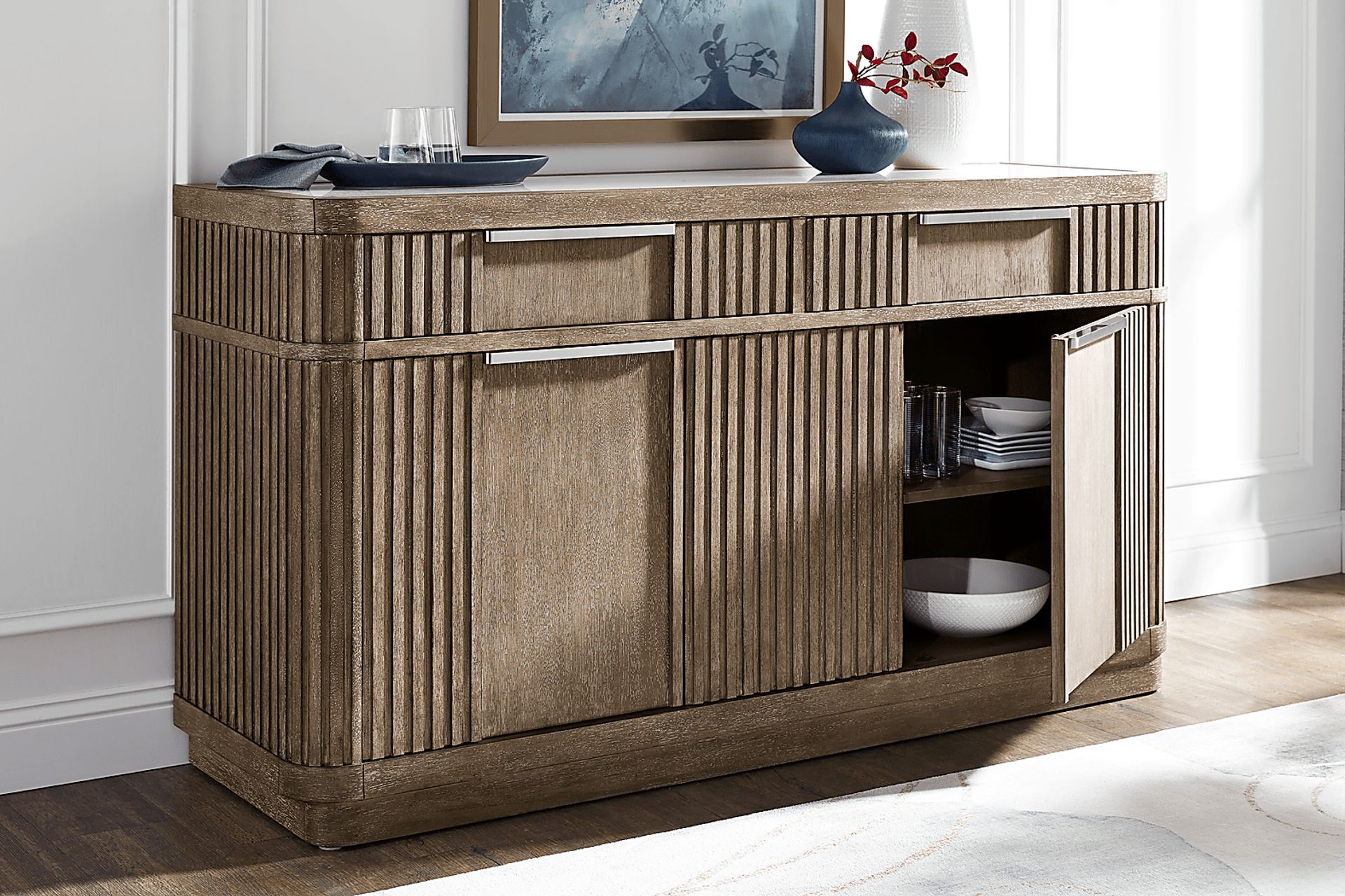 Sausalito Brown Buffet - Image 3