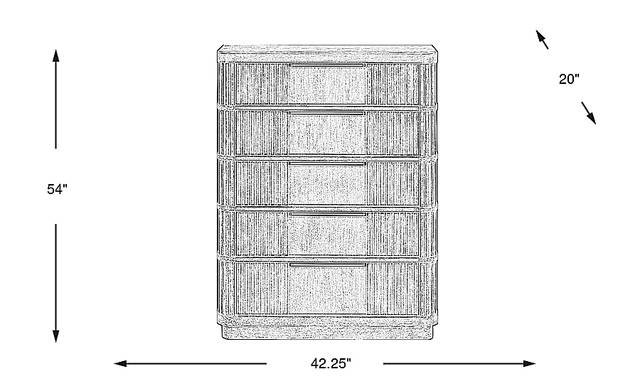 Dimension Image. Please refer to the Dimension Tab on this page for dimension details.
