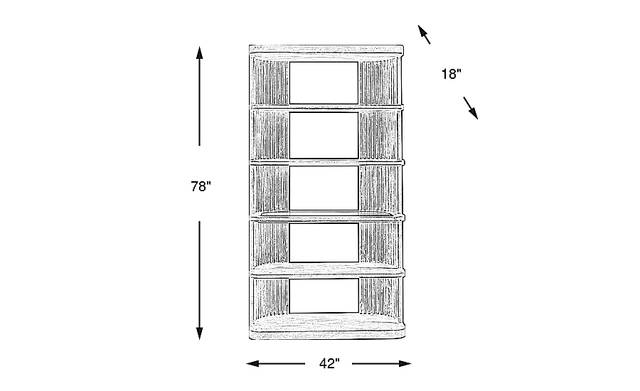 Dimension Image. Please refer to the Dimension Tab on this page for dimension details.