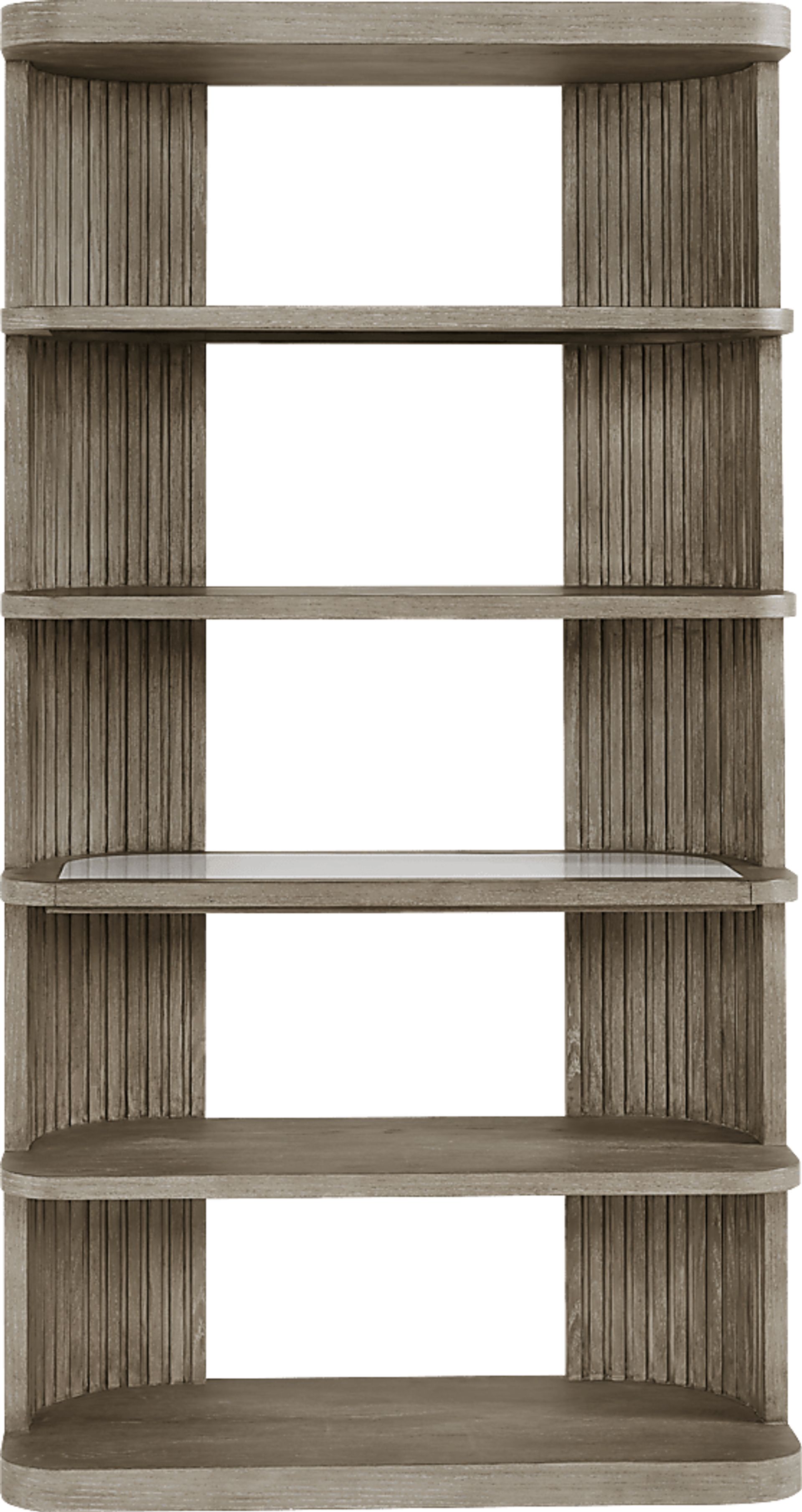 Sausalito Brown Display Cabinet - Image 1