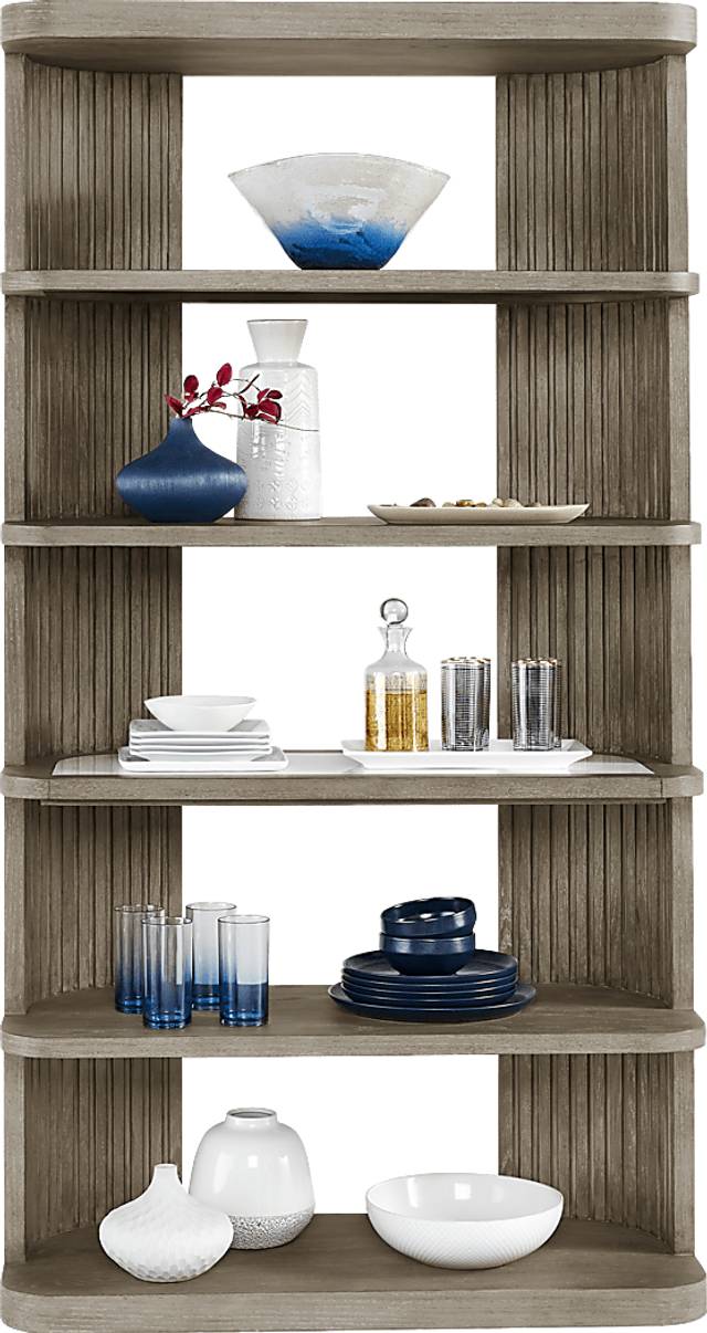 Sausalito Brown Display Cabinet - Thumbnail - Image 2