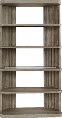 Sausalito Brown Display Cabinet