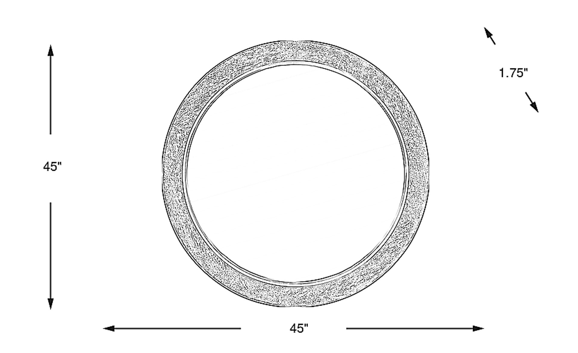 Dimension Image. Please refer to the Dimension Tab on this page for dimension details.