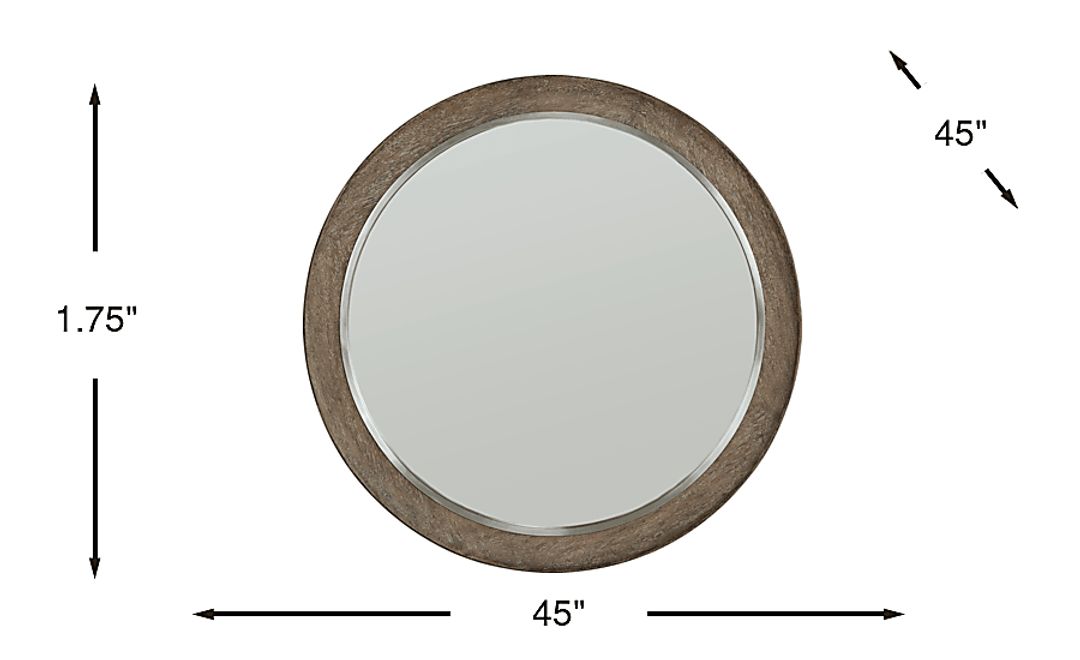 Sausalito Brown Mirror