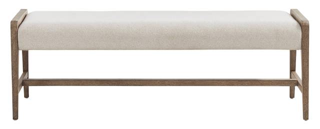 Sausalito Cream Dining Bench - Thumbnail - Image 2