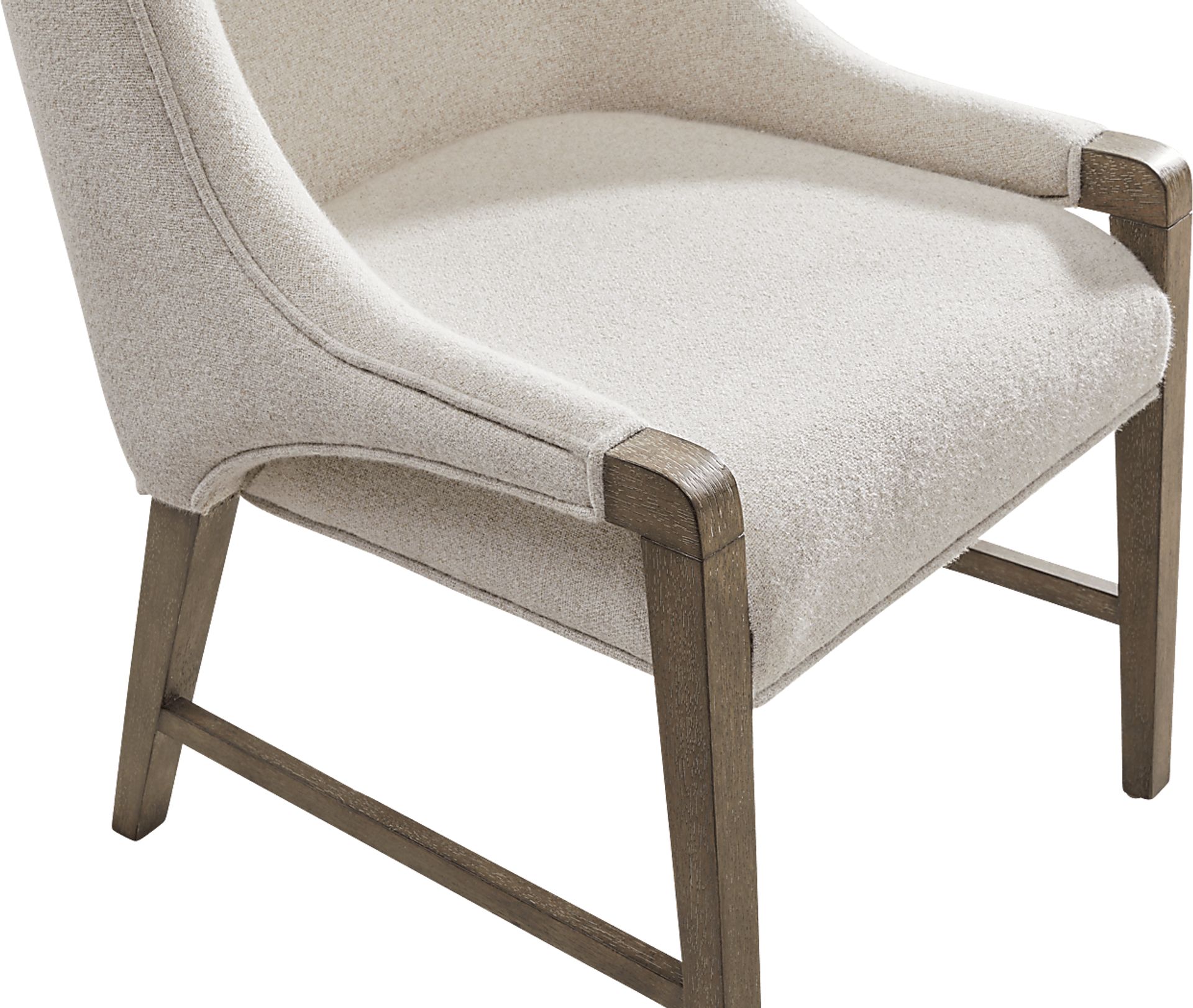 Sausalito Cream Upholstered Side Chair - Image 4