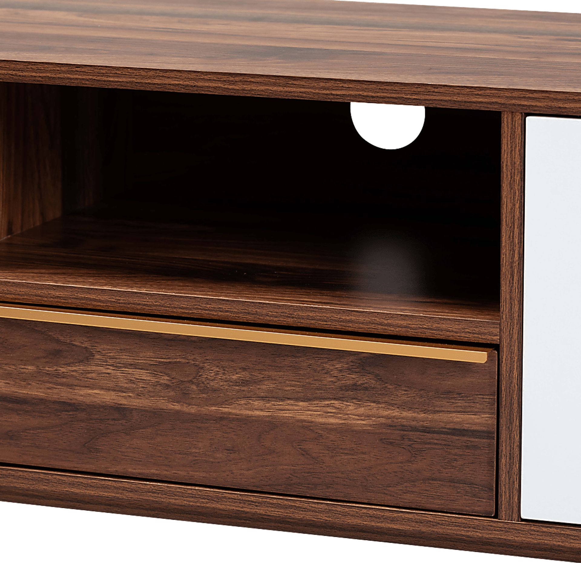 Saux Brown 43 in. Console - Image 5