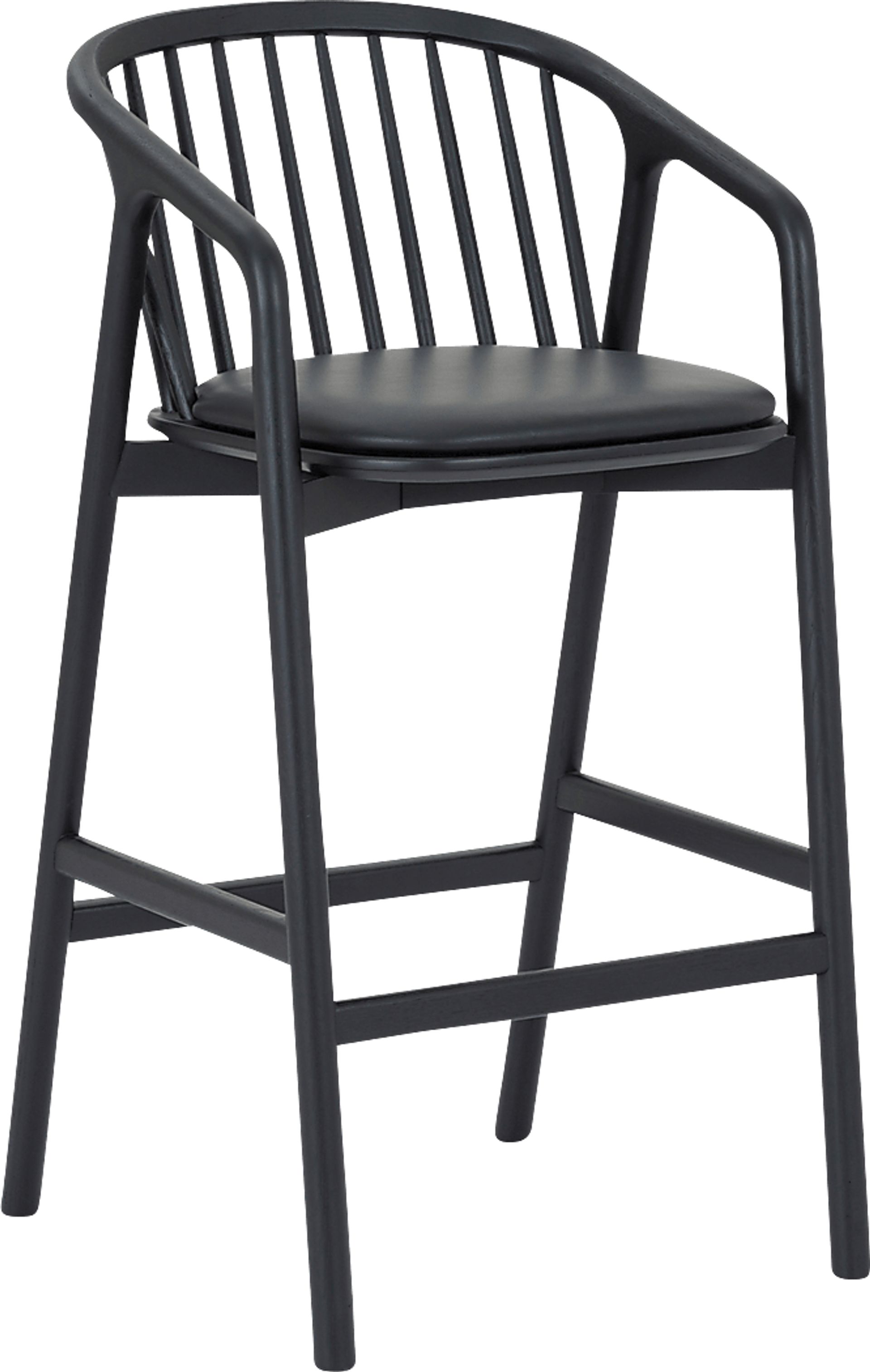 Savafait Black Barstool - Image 1