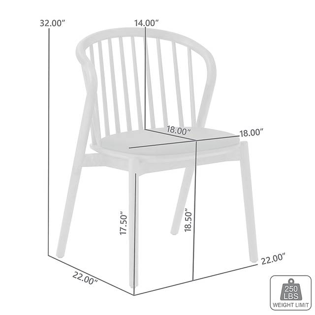 Savafait Black Side Chair, Set of 2 - Thumbnail - Image 15
