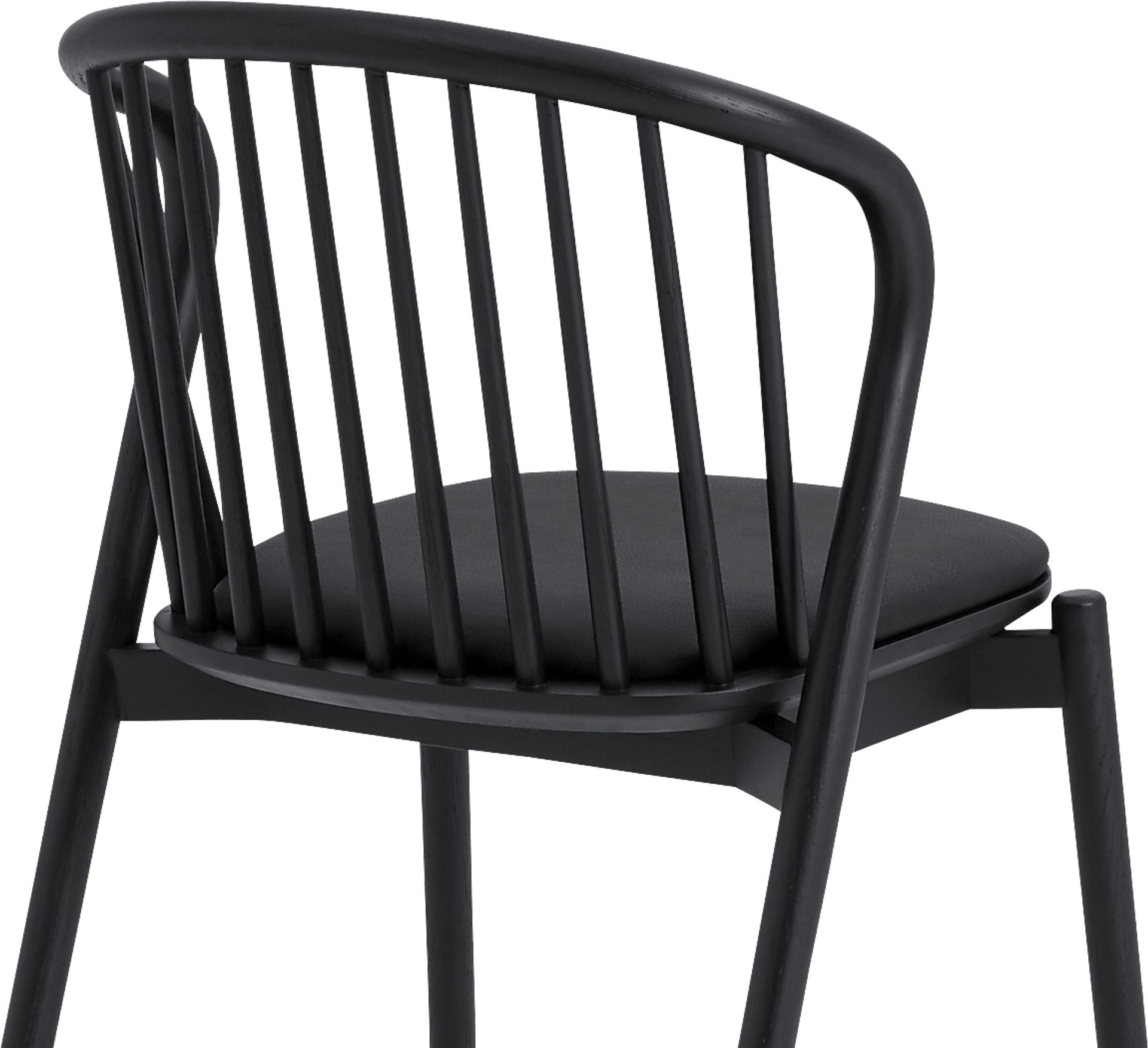 Savafait Black Side Chair, Set of 2 - Image 8