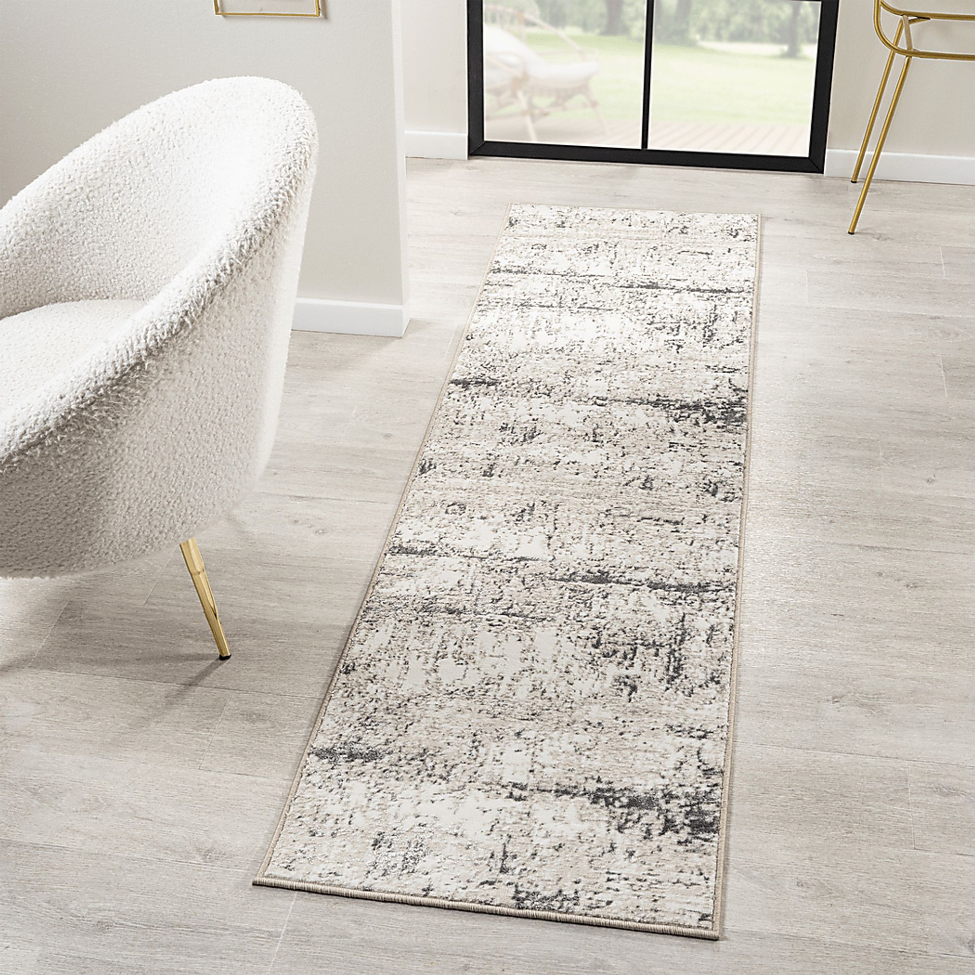 Savalem Beige 2' x 7' Runner Rug - Image 2