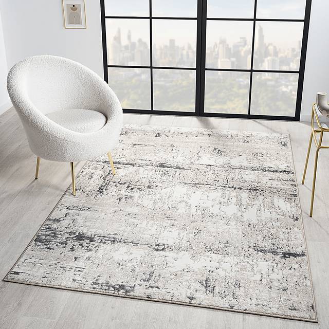 Savalem Beige 5' x 7' Rug - Thumbnail - Image 2