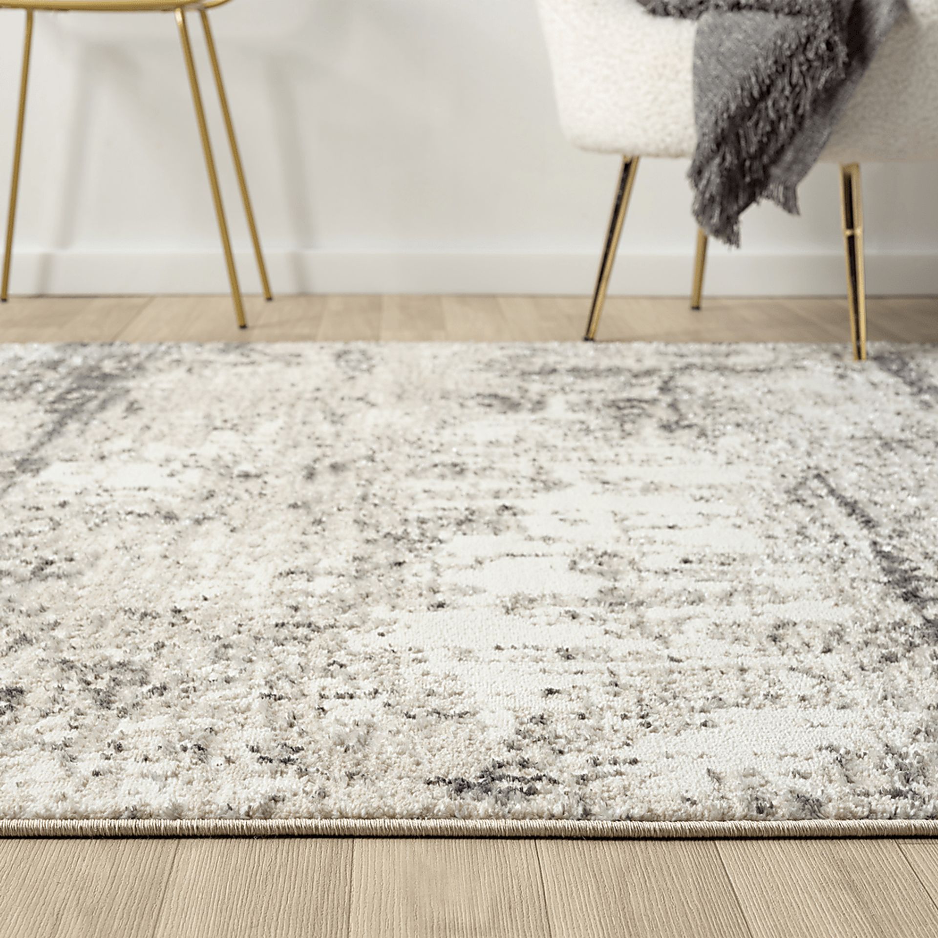 Savalem Beige 5' x 7' Rug - Image 4