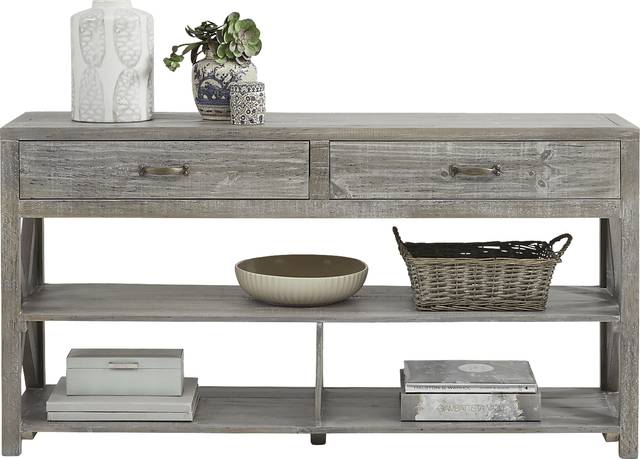 Savenay Gray Sofa Table - Thumbnail - Image 2