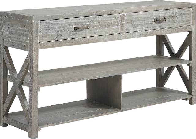Savenay Gray Sofa Table - Thumbnail - Image 1