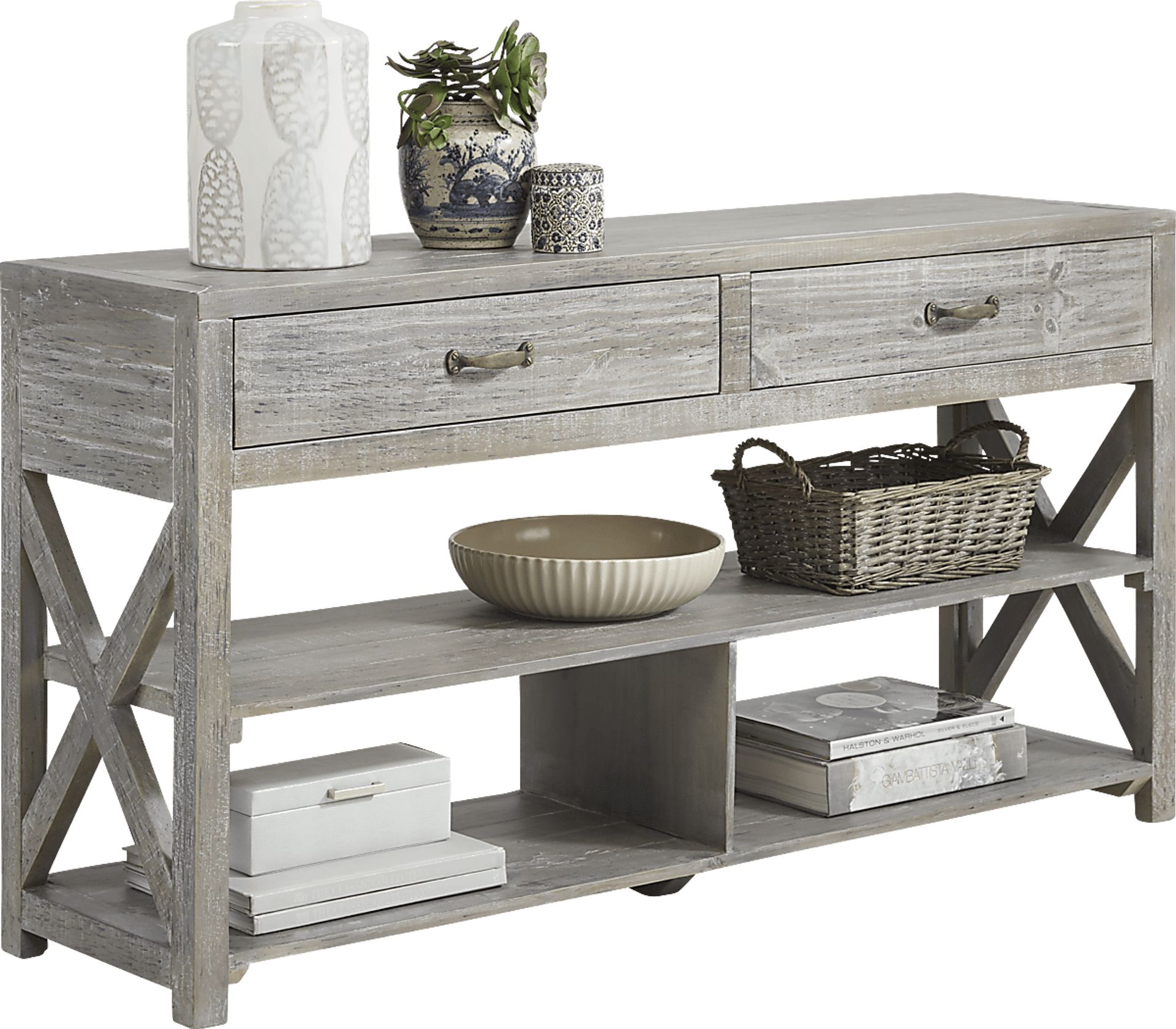 Savenay Gray Sofa Table - Image 3