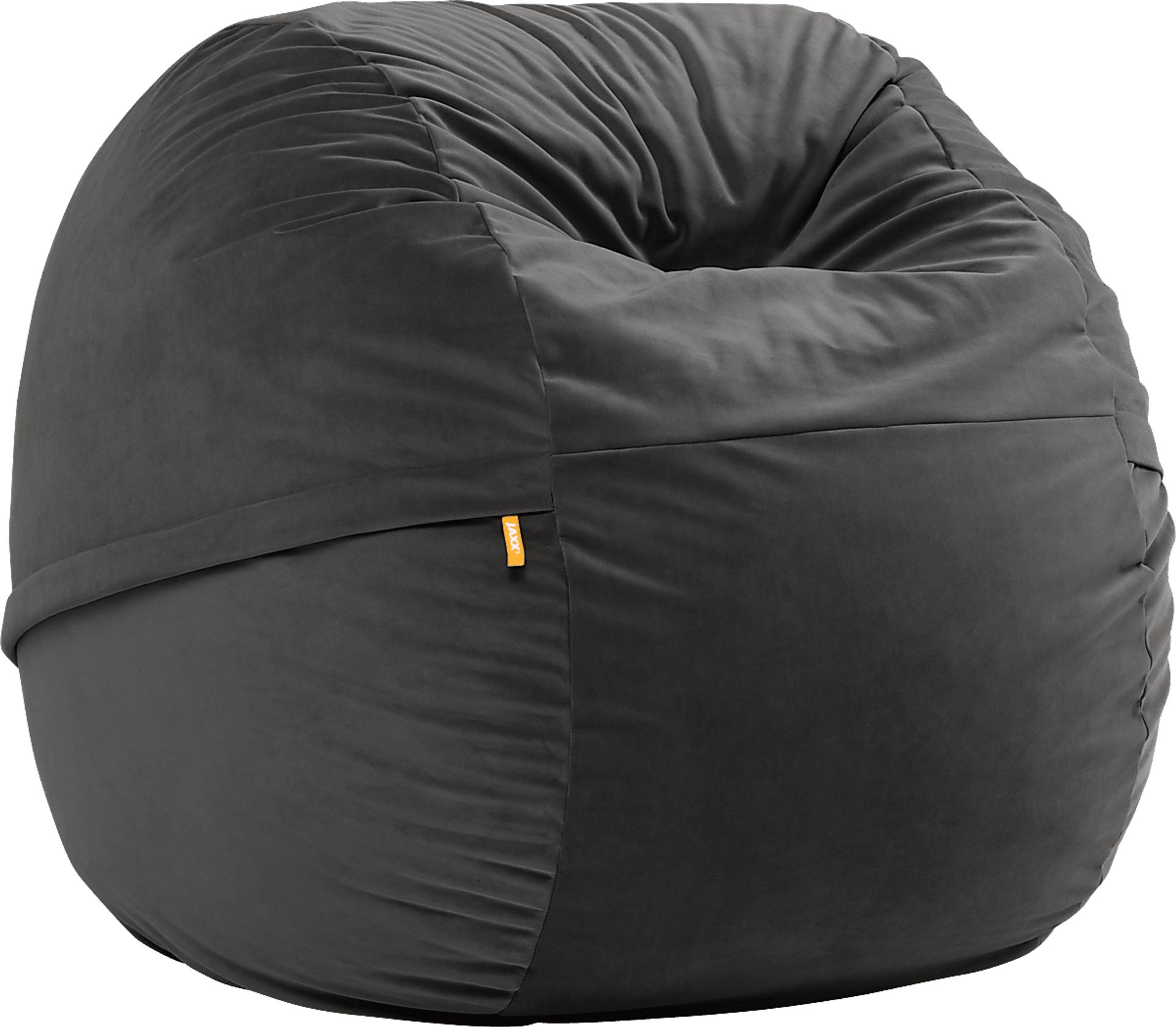 Savenu I Black Large Bean Bag Chair - Image 1