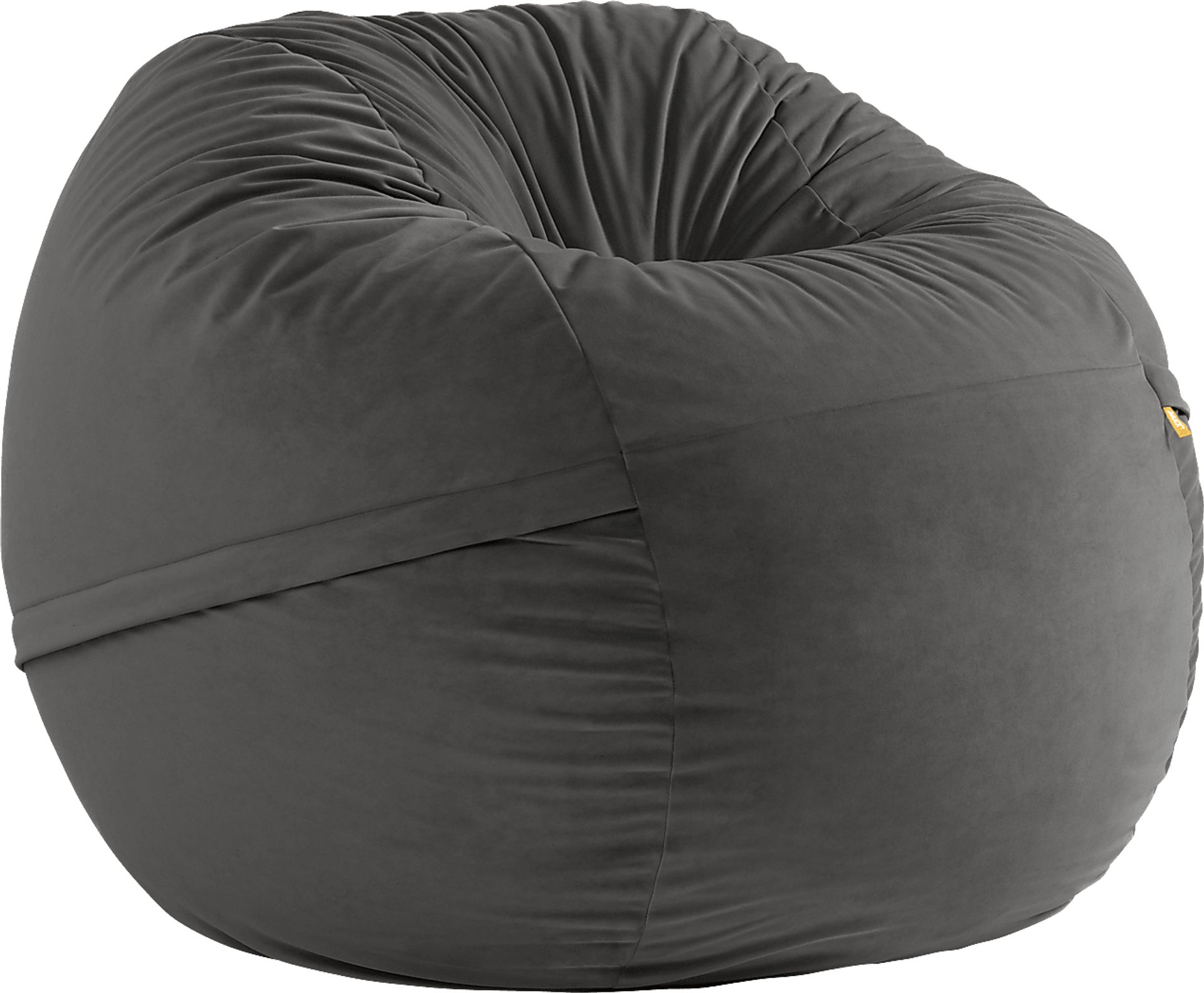 Savenu II Black Large Bean Bag Chair - Image 1