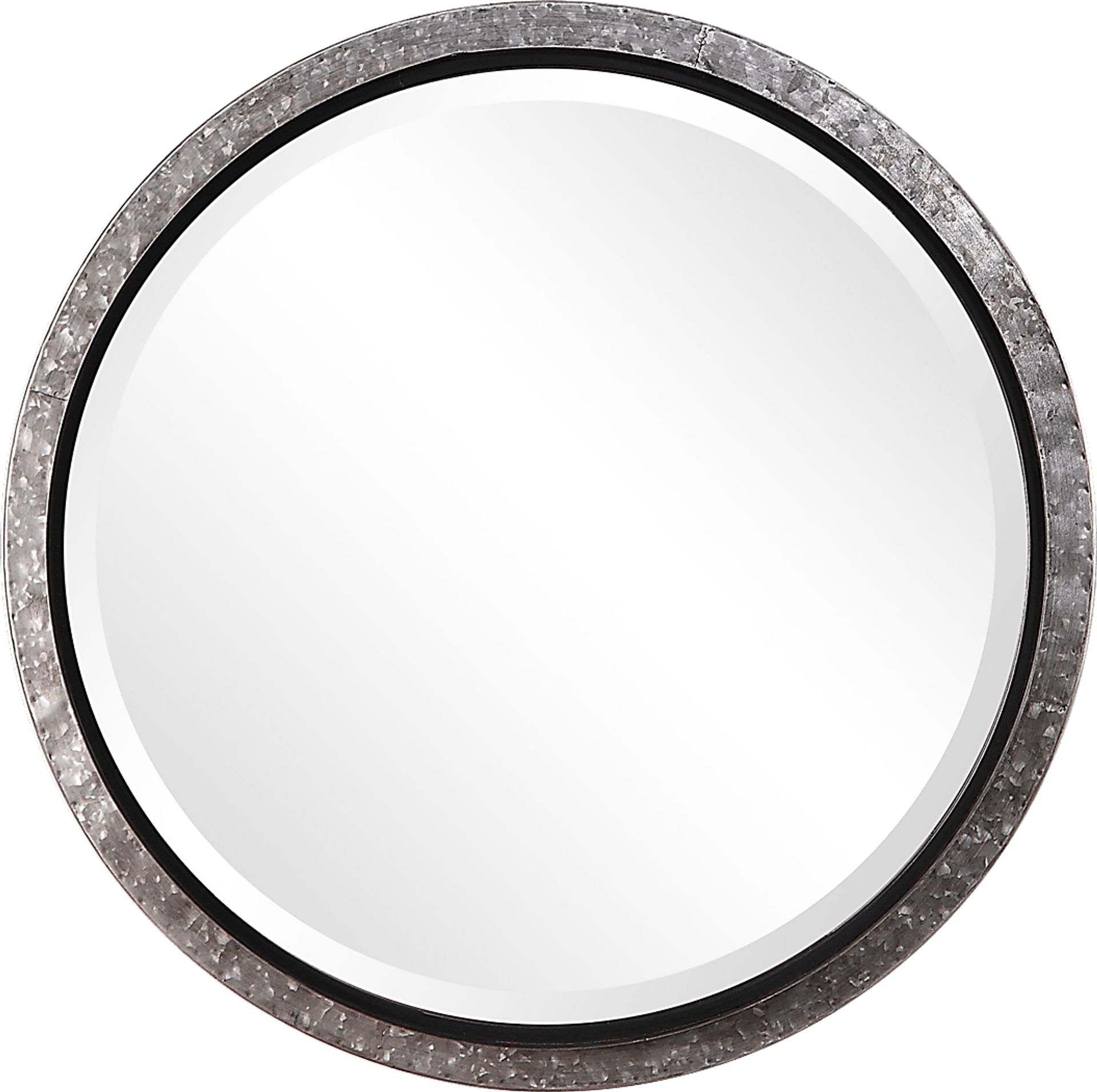 Saveria Silver Mirror - Image 1