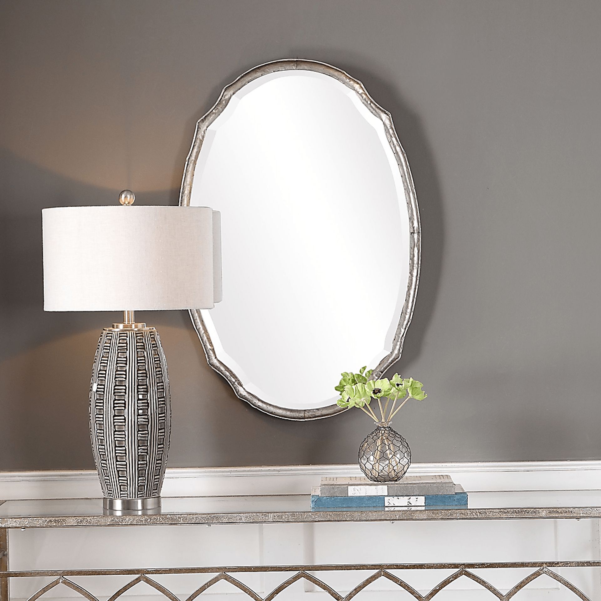 Savian Silver Mirror - Image 2