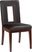 Savona Chocolate Upholstered Side Chair