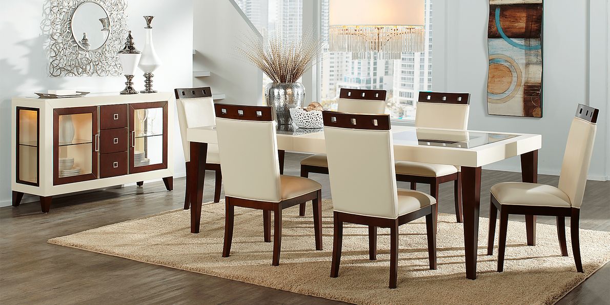 Dining table sets rooms to go hot sale