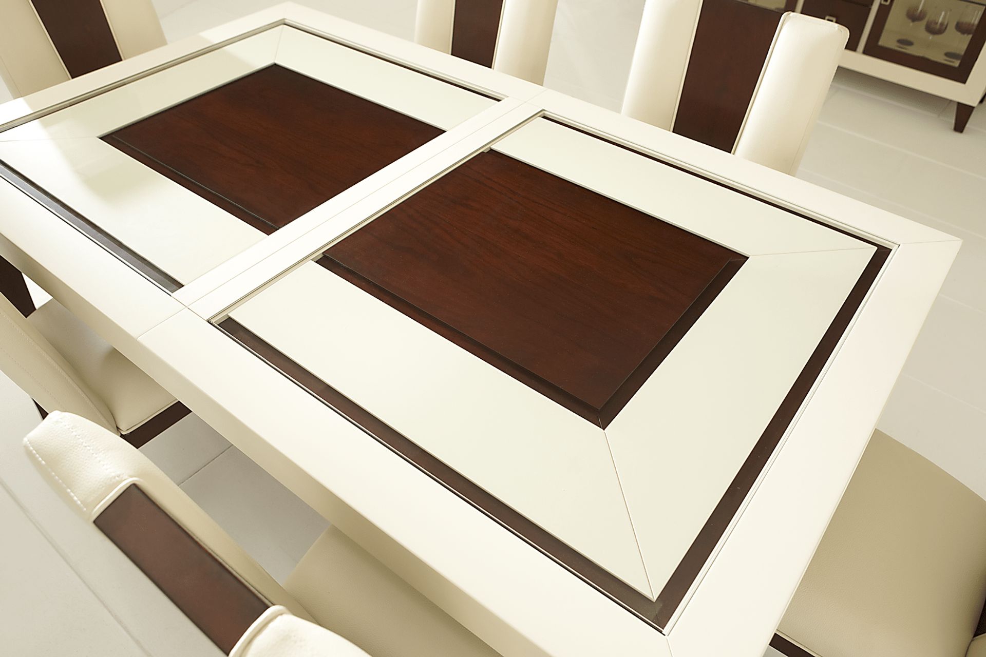 Savona Ivory Rectangle Dining Table - Image 4
