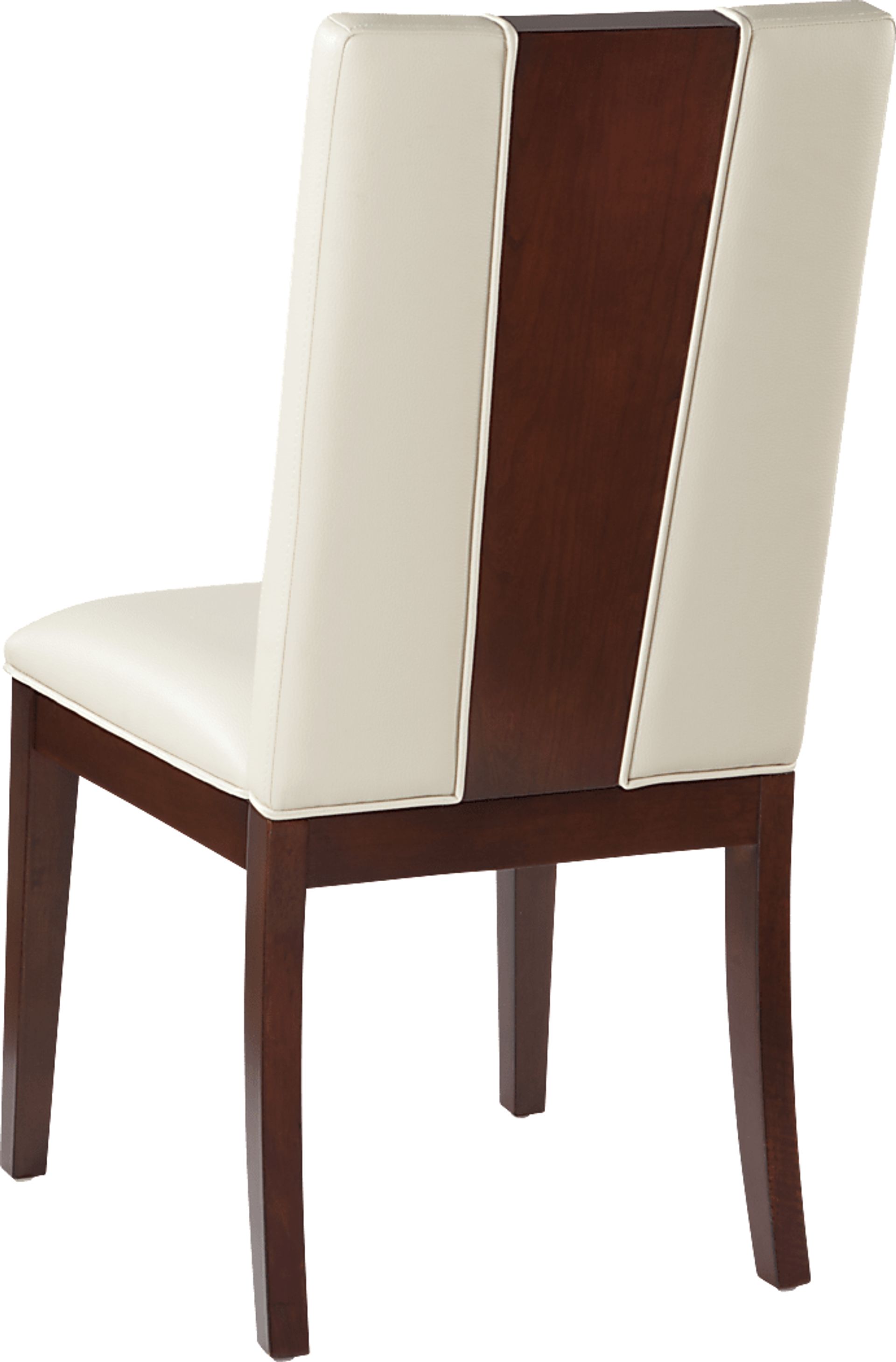 Savona Ivory 5 Pc Rectangle Dining Room with Wood Back Chairs - Image 6