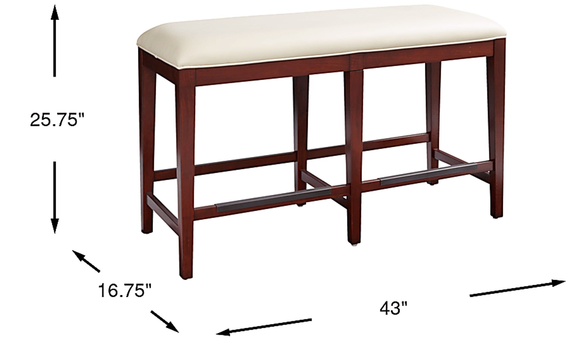 Dimension Image. Please refer to the Dimension Tab on this page for dimension details.