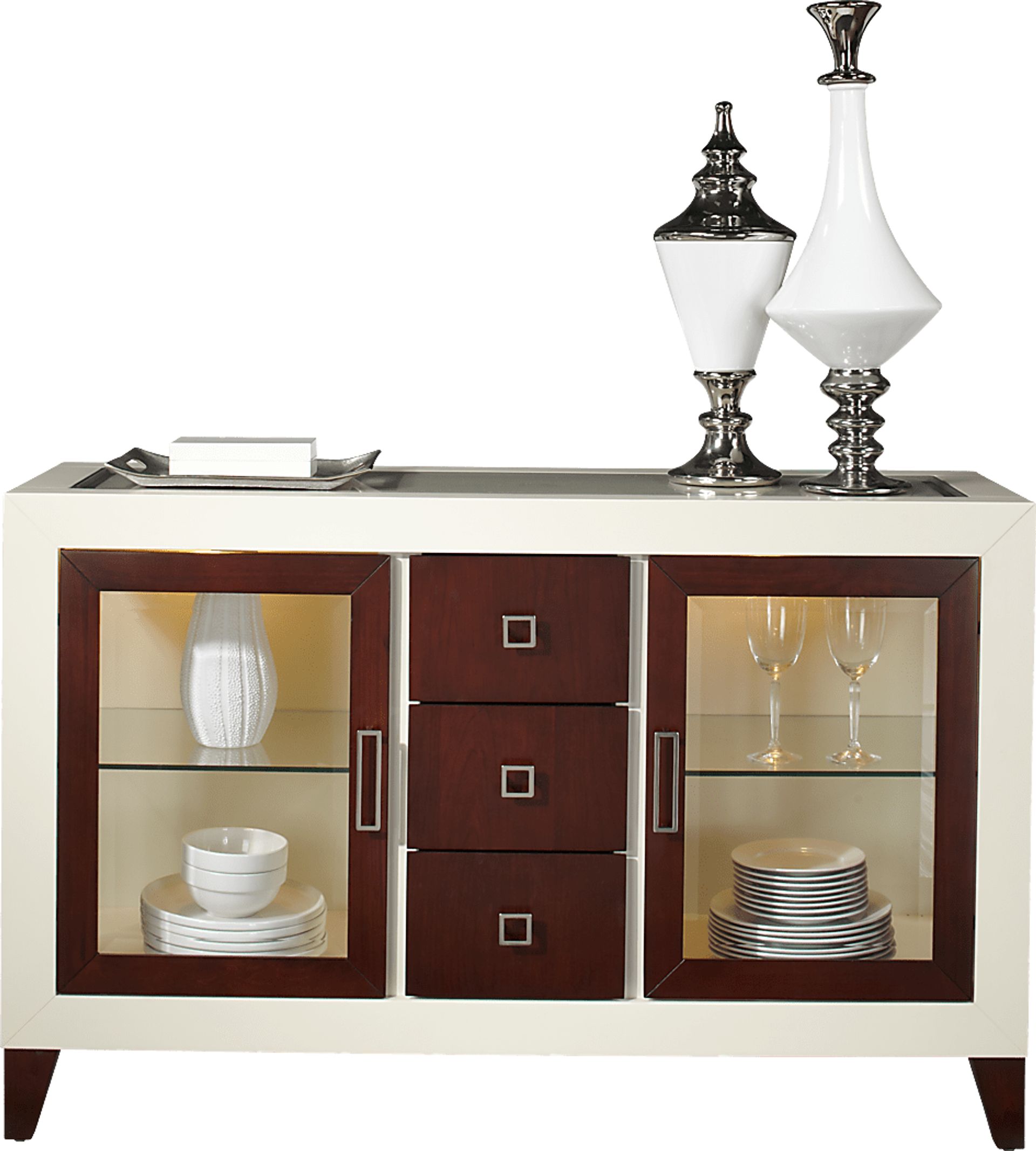 Savona White Server - Image 2