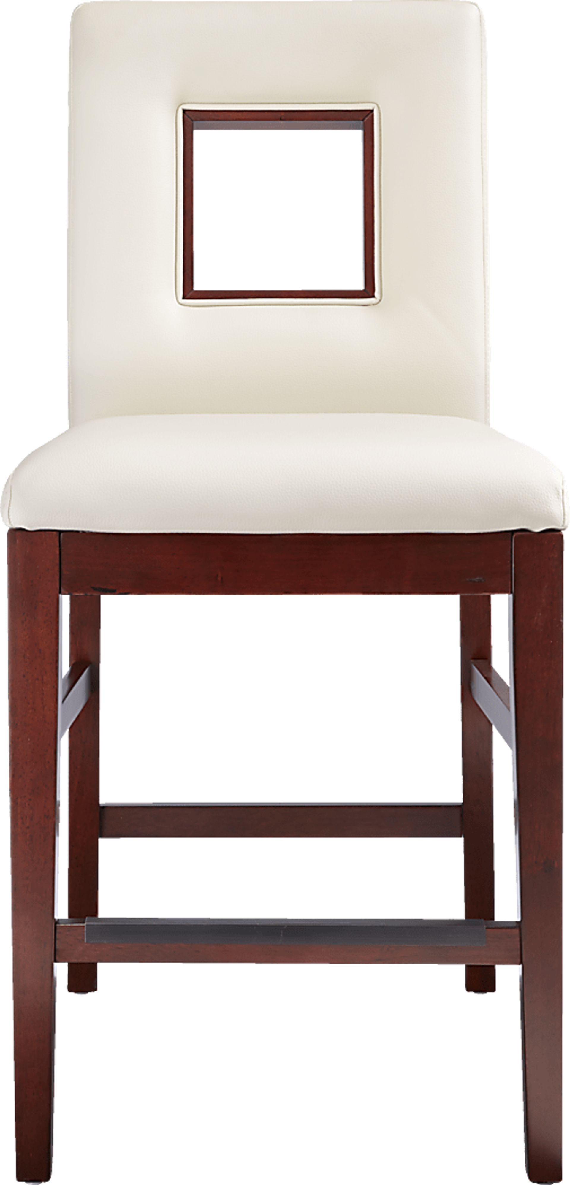 Savona Ivory 5 Pc Counter Height Dining Room with Open Back Stools - Image 5
