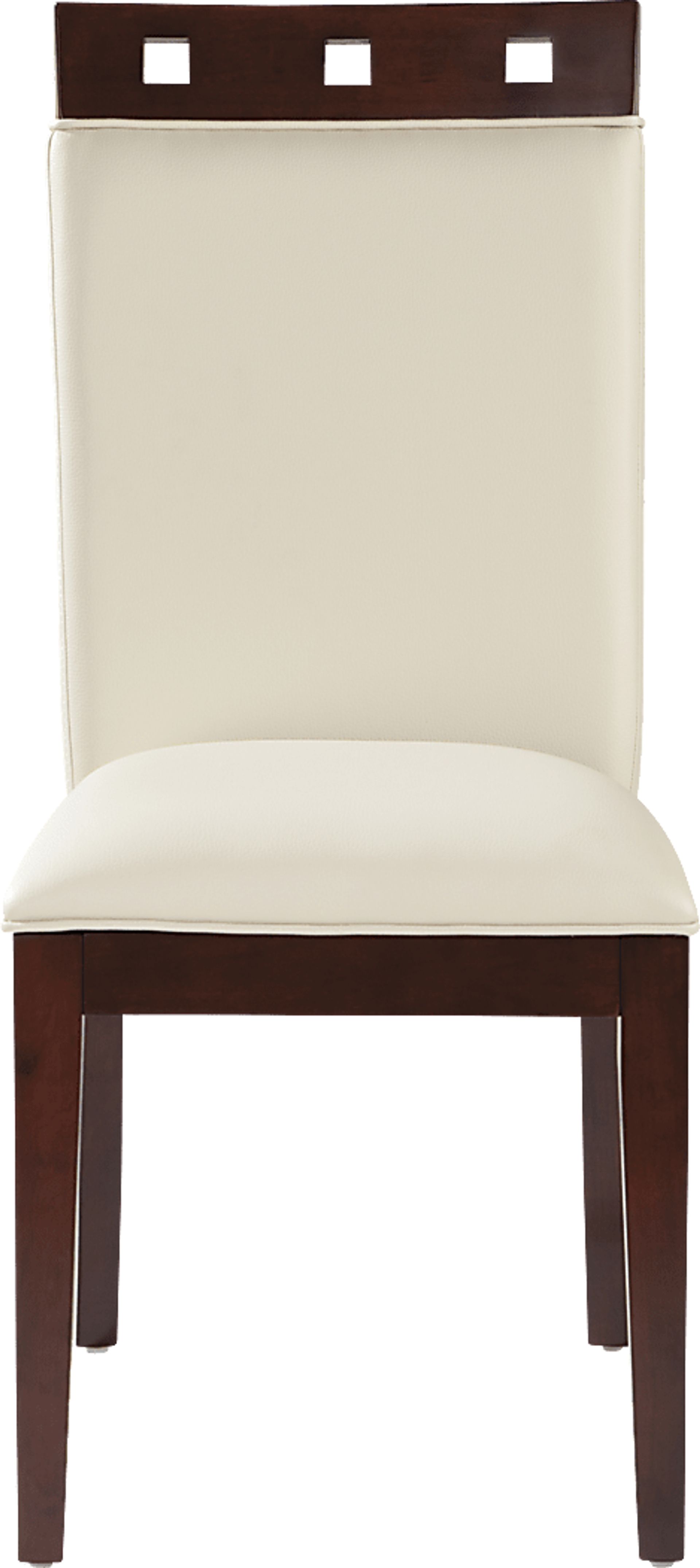 Savona Ivory Wood Top Side Chair - Image 5