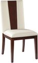 wood back side chair
