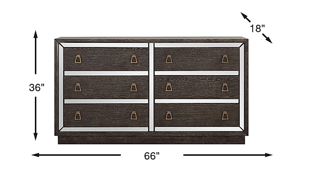 Savoy Creek Ash Gray Dresser
