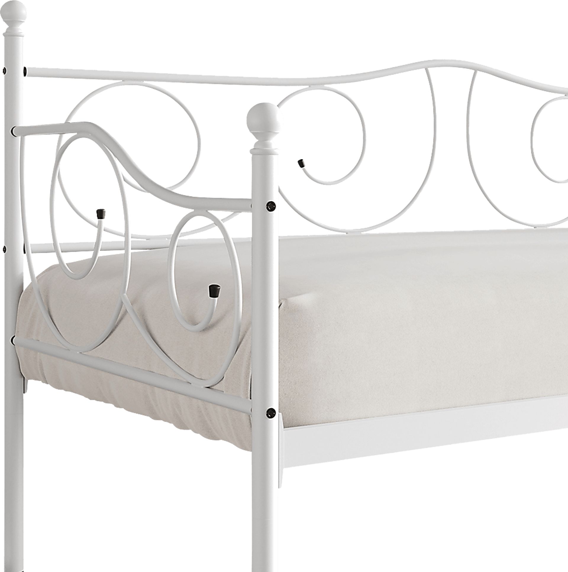 Sawwarers White Daybed - Image 5