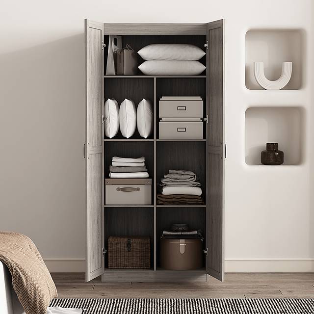 Sawwares I Gray Storage Cabinet - Thumbnail - Image 3
