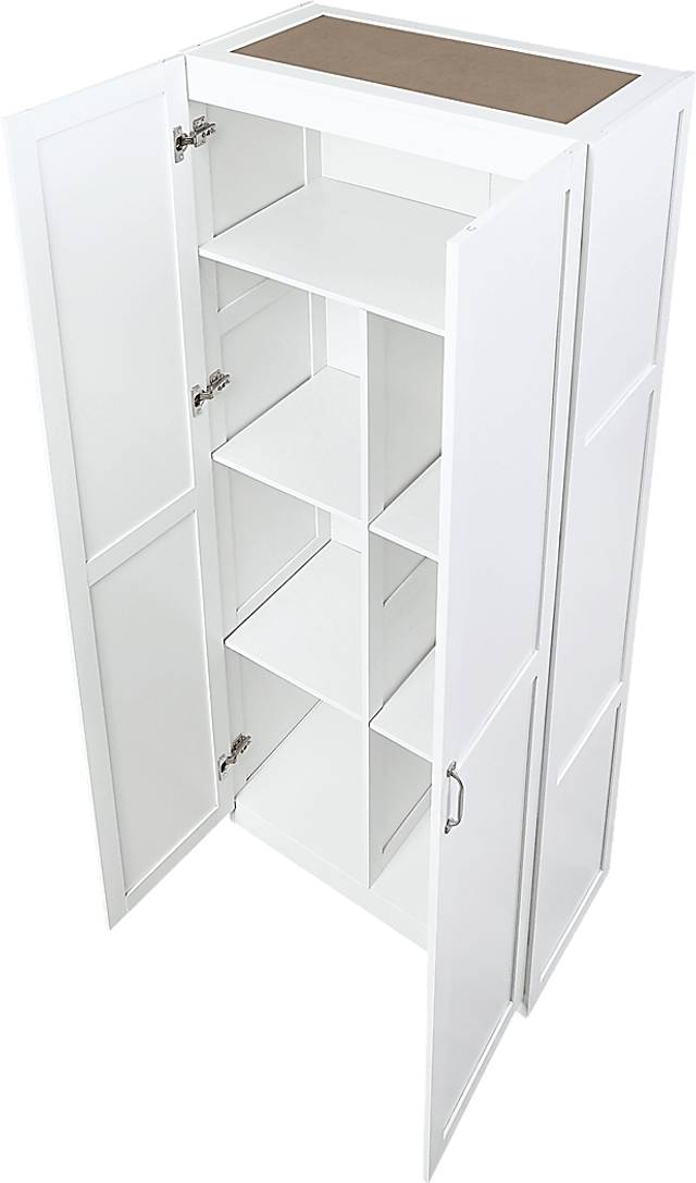 Sawwares I White Storage Cabinet - Thumbnail - Image 7