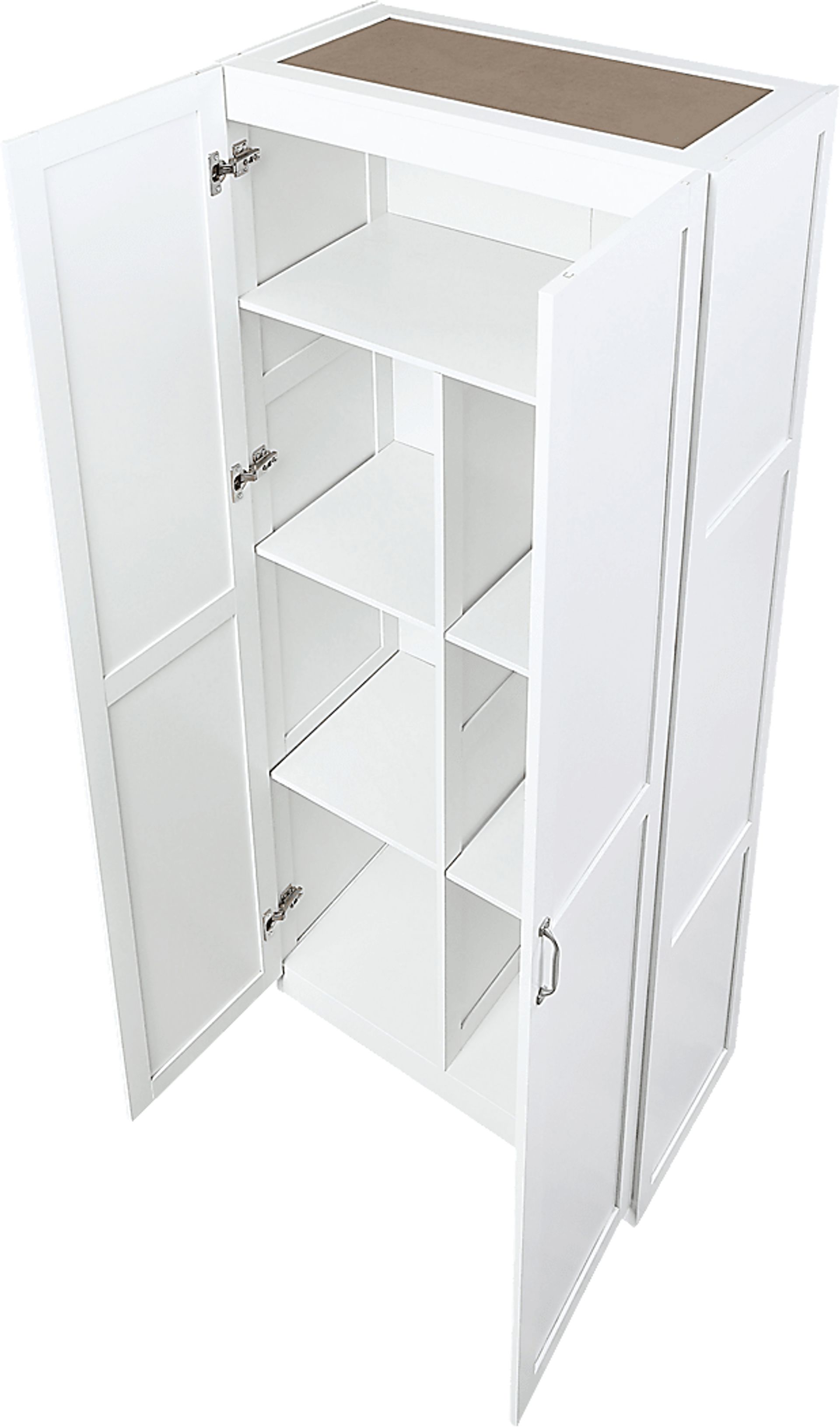 Sawwares I White Storage Cabinet - Image 7